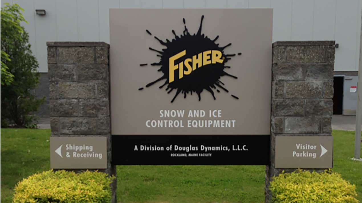 fisher engineering sign outside building