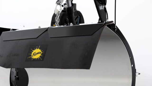 18" xv2 rubber deflector