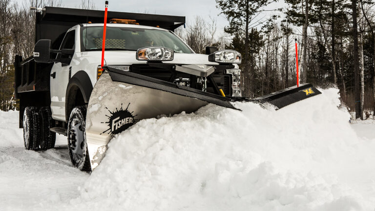 XV2™ V-Plow | Heavy-Duty Flared Wing Snow Plow | FISHER®