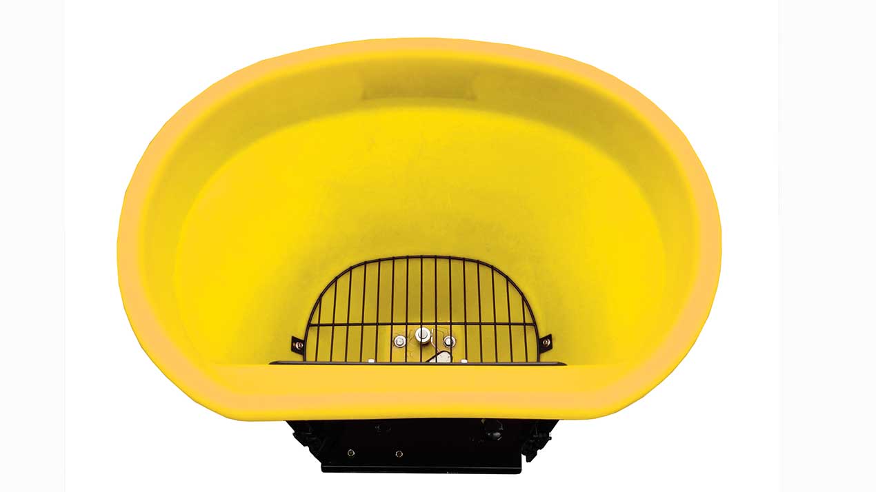 QUICK-CASTER 300G inside hopper