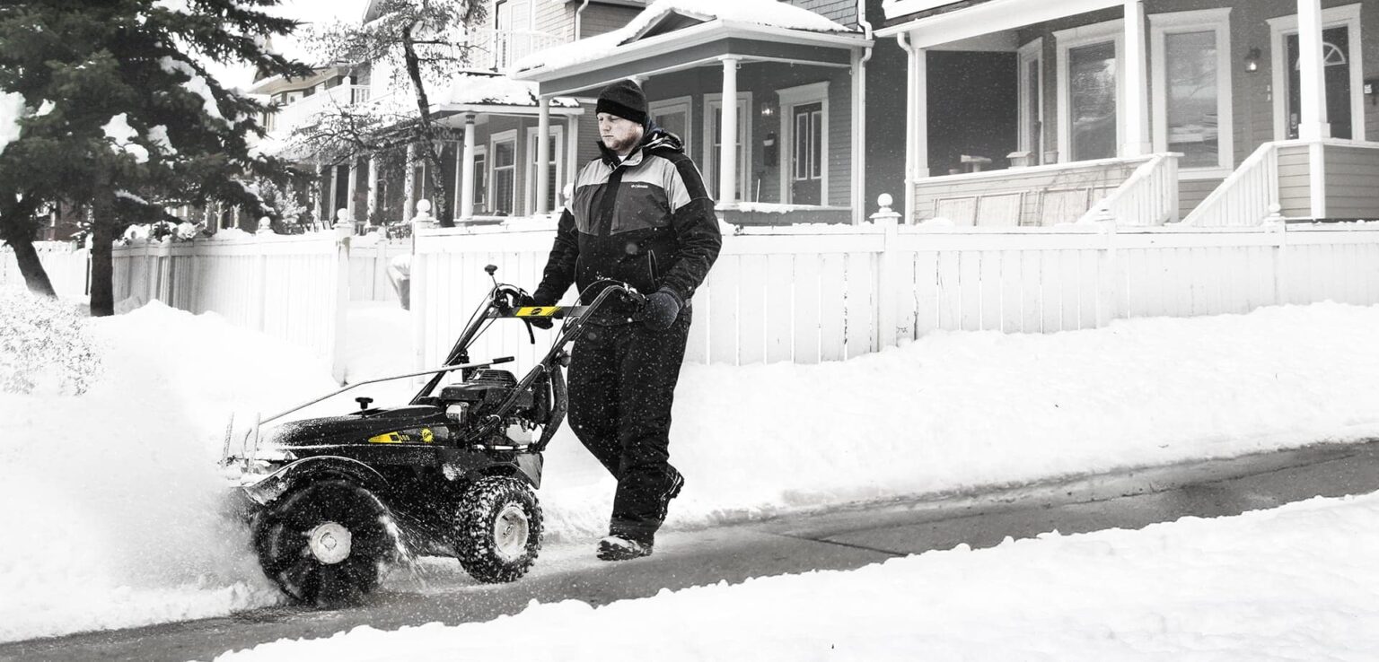 RB400 WalkBehind Rotary Broom Sidewalk Tools FISHER®