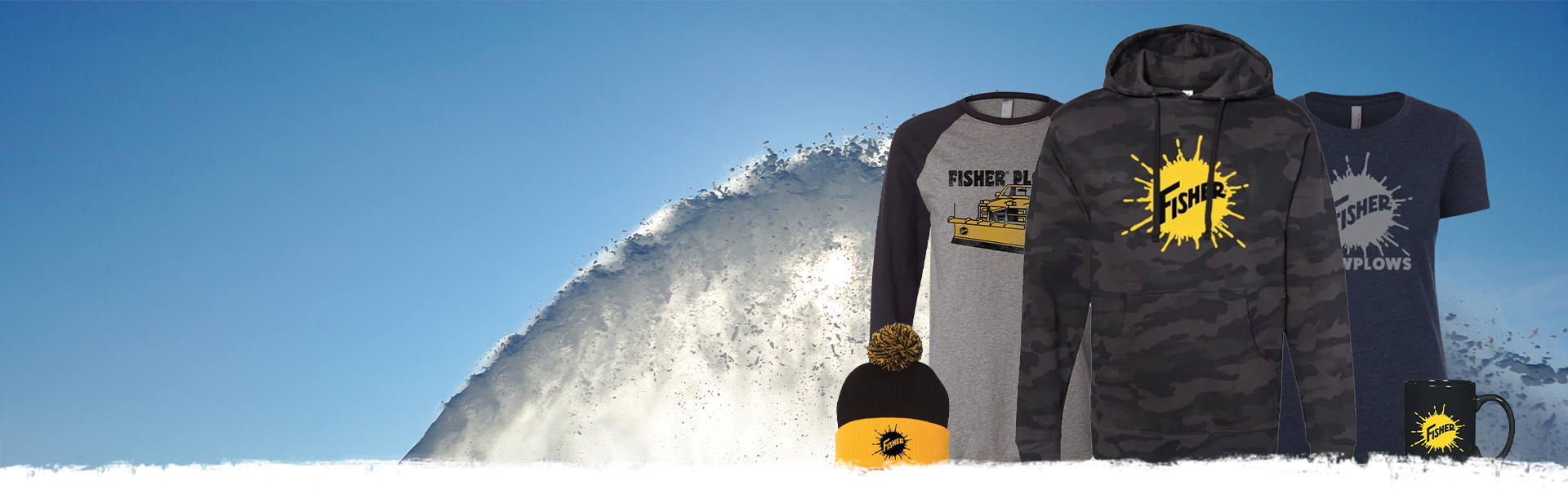 new merchandise store for FISHER gear