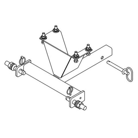 combined receiver 3point mount