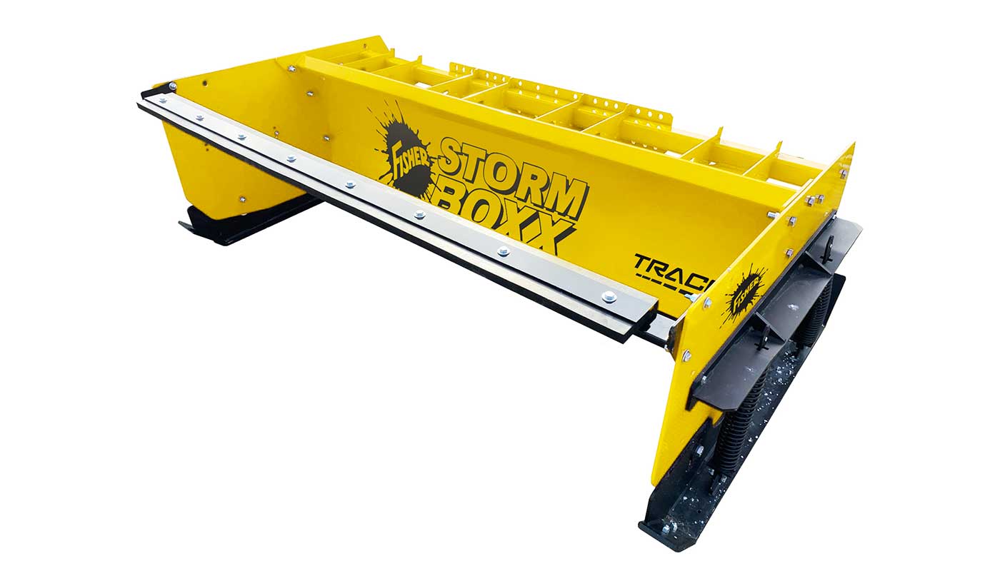 STORM BOXX TRACE Edge Technology Pusher Plow FISHER®