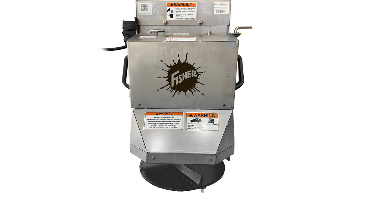 TEMPEST poly hopper short chute with handles on the sides
