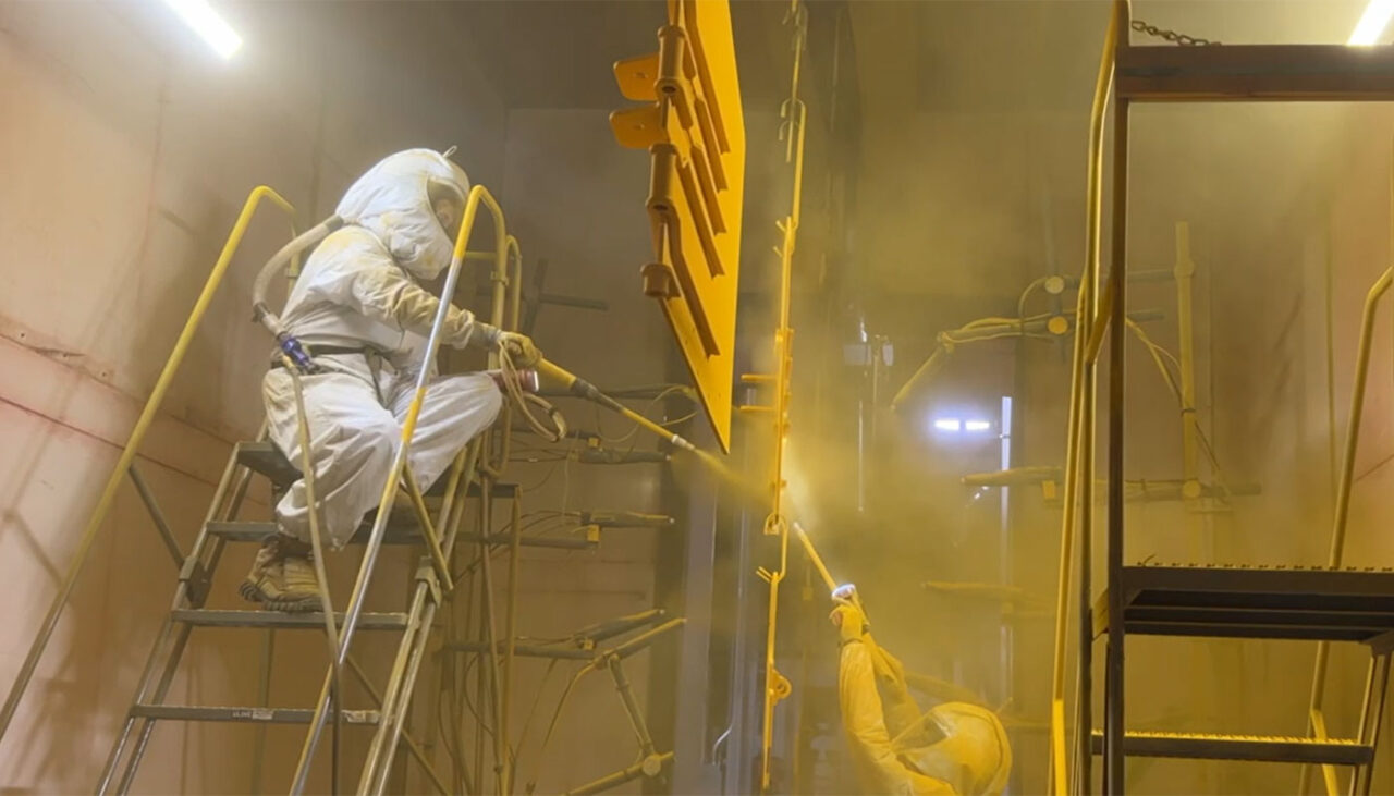 STORM BOXX HX powder coating