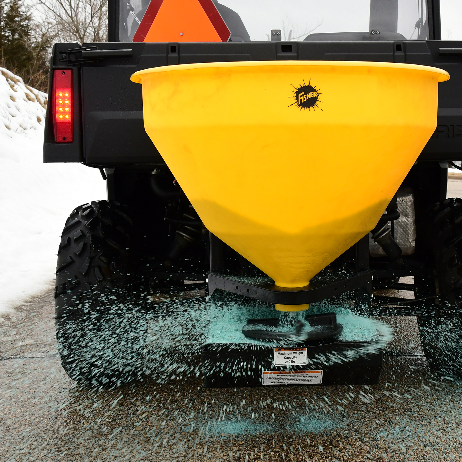 FISHER QUICK CASTER 300-300G in action