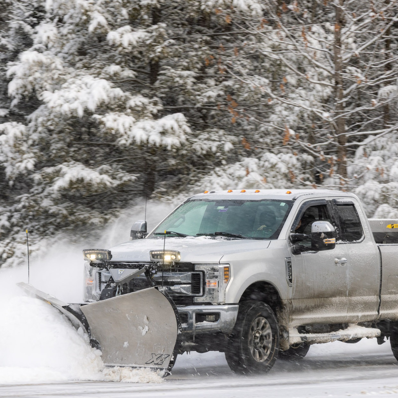 XV2™ V-Plow | Heavy-Duty Flared Wing Snow Plow | FISHER®