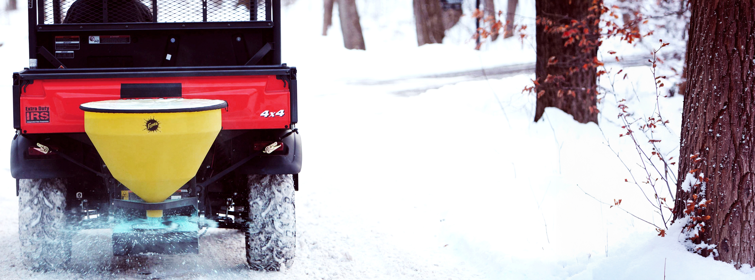 QUICK CASTER on back of UTV