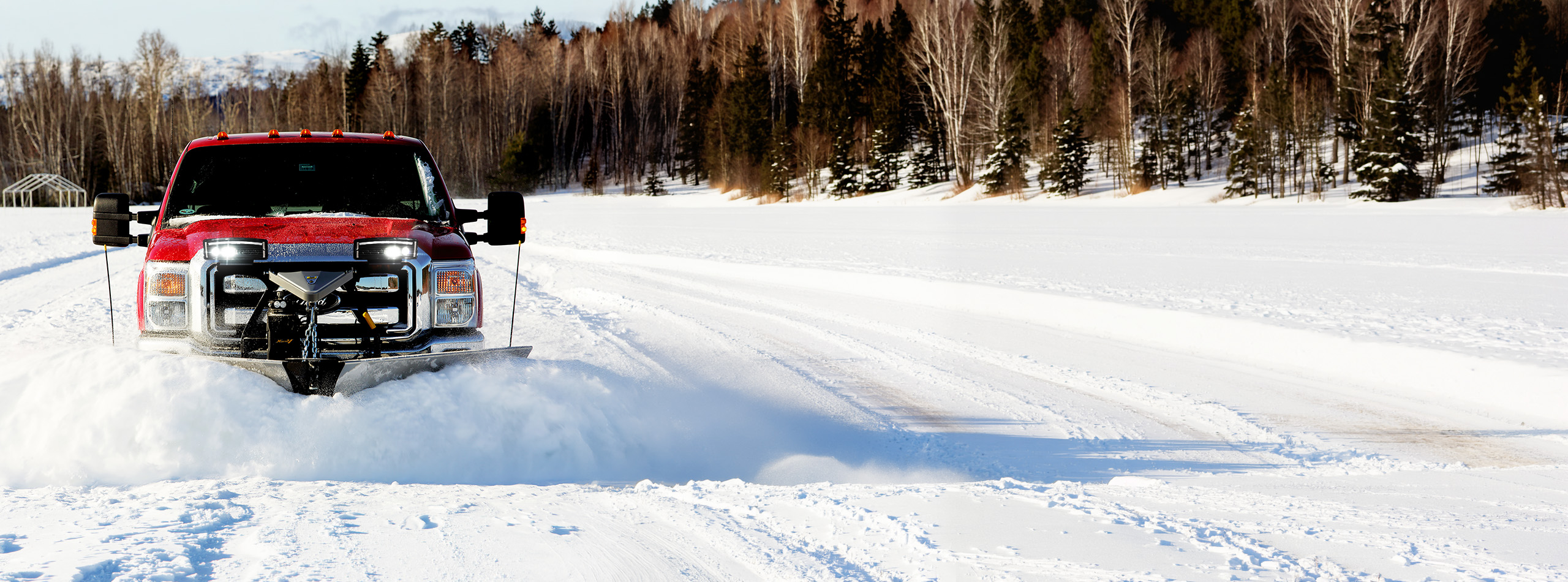 xtremev plow with LED headlights